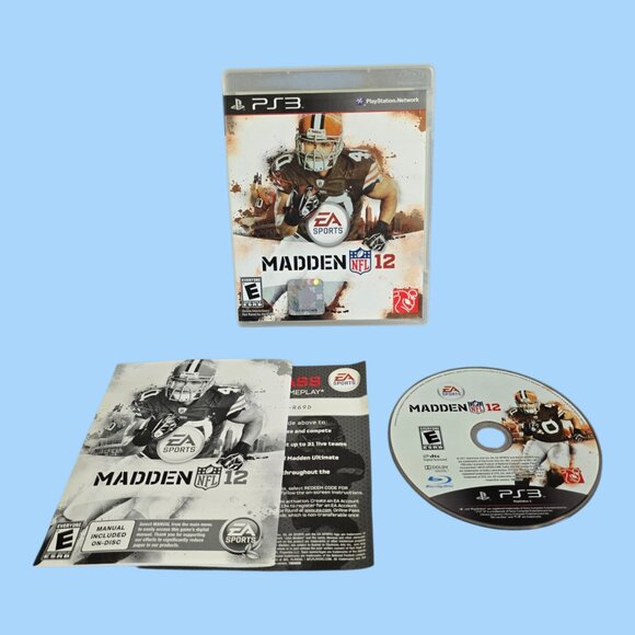 Madden NFL 12 (Sony PlayStation 3, PS3, 2011) Complete CIB - Picture 1 of 7